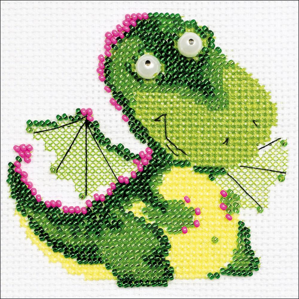 Little Dragon (14 Count) Counted Cross Stitch Kit